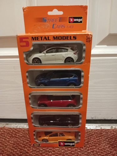Bburago pack street cars - street,