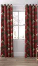Pair of John Lewis Sanderson Dandelion Clocks Eyelet Curtains 225cm x 180cm 