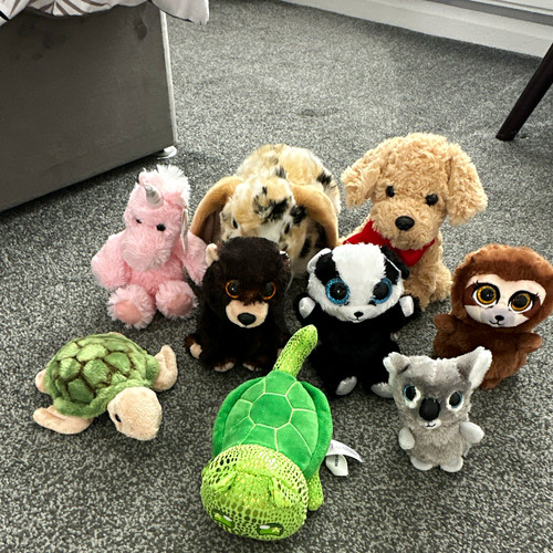 Plush soft toy bundle panda - soft,