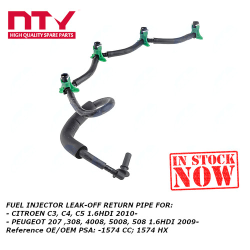 Fuel injector leak off return - fuel,