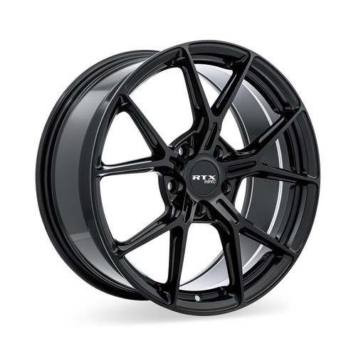 18x8 black alloy wheel - black, rim