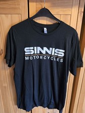 Sinnis Black T Shirt Size L Brand New