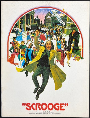 Scrooge original film brochure - scrooge,