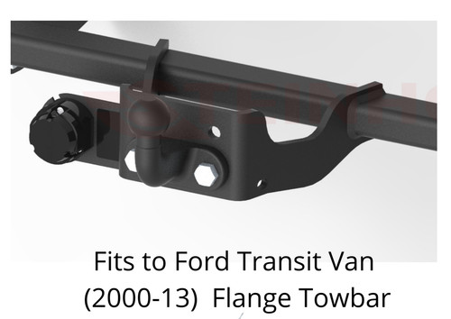 Flange neck tow bar - neck,