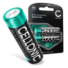 2x Battery for Olympus LS-12 SP-310 LS-14 C-2020 Zoom C-360 Zoom 2x 2600mAh AA 