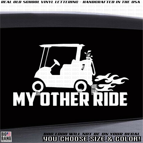 Golf cart vinyl - cart,