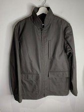 BNNT Holland & Holland Men's Coat 38 NEW shooting lightweight twill grey brown