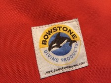 Bowstone Red  Cylinder Bag Scuba Diving