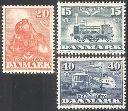 Denmark 1947 trains steam - 1947, trains/steam