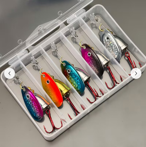 6cm fishing spinner - x, 7g