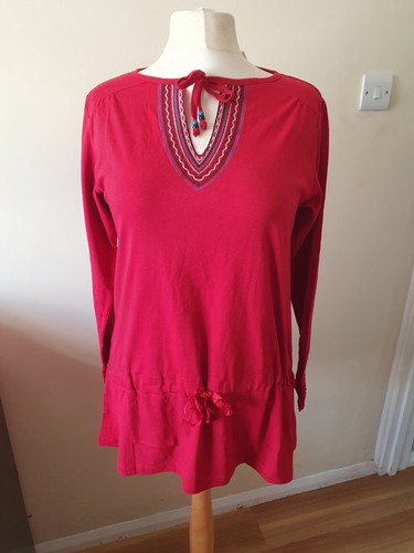 Tommy kate women red tunic - red,