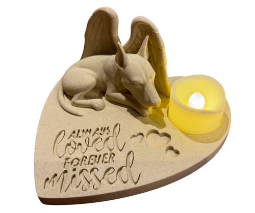 Angel dobermann memorial - angel,