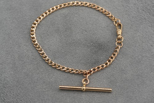 Solid 9ct gold flat - solid, link