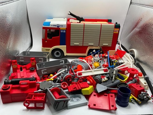 Playmobil fire truck - fire, 4512