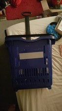 shopping basket on wheels
