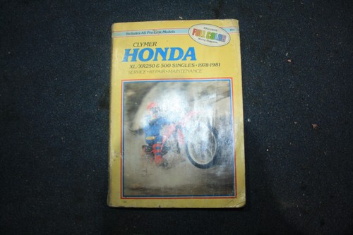 1978 clymer honda xr250 - 1978-81,