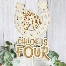 Customised Horse Birthday Cake