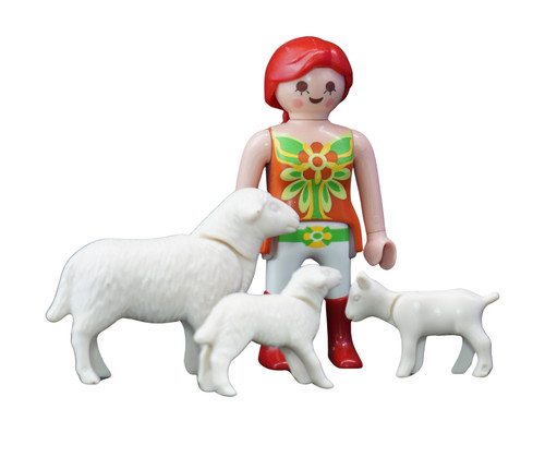 Playmobil figure mrs lamb - figure,