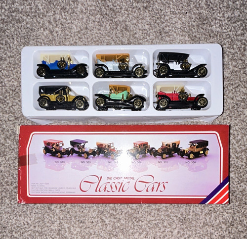 Classic cars pack - 6-pack, boxed