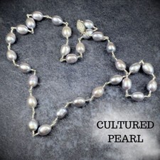 Cultured Pearl Necklace -