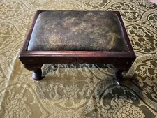 Vintage Footstool- Hunter