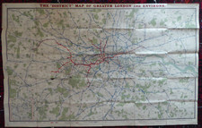 District Railway Map of
