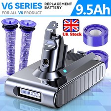 9500mAh For DYSON V6 Battery Animal Pro Absolute DC58 DC59 DC62 DC72 SV03 SV09