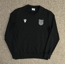 Grimsby Town Macron Training Sweatshirt, Medium, Excellent Condition