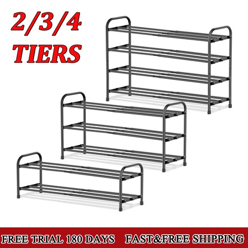 Shoe rack stand storage 4 - stand, 2/3/4
