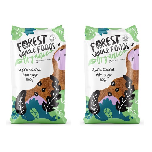 Organic raw coconut palm - coconut, sugar