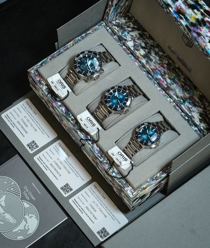 Oris ocean trilogy 2019 unworn - trilogy,