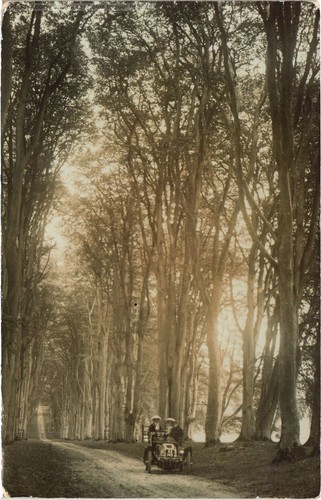 Hampshire road scene old - pc,
