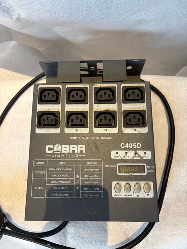 Cobra c405d 4x5a dmx dimmer - cobra,