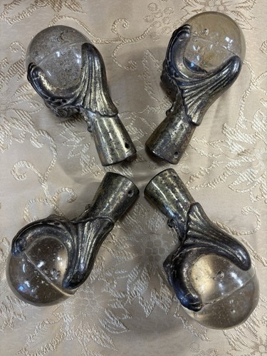 Cast iron gold plated claw - gold,