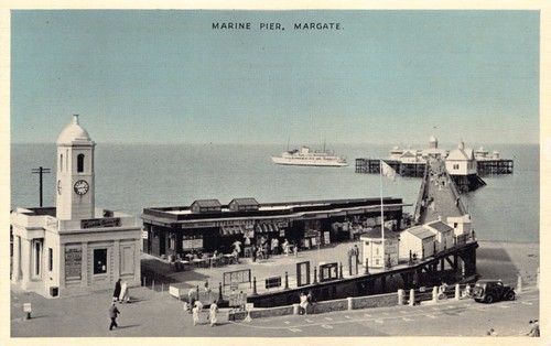 Postcard marine pier - pier,