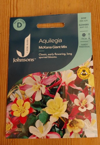 Johnsons seeds aquilegia - seeds,