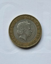 Extremely rare 1999 rugby world cup £2 coin with year minting error as '999' 