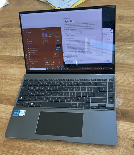 Asus zen book - book, laptop