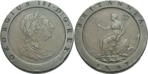 Great britain pence 1797 - 3,