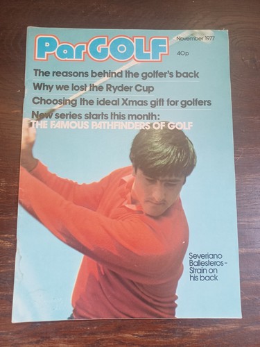 Vintage par golf magazine - vintage,