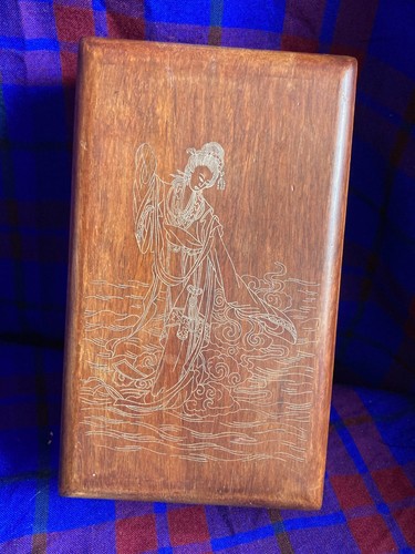 Vintage oriental box - oriental, cover