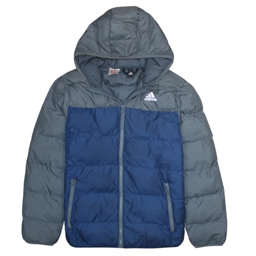 Adidas boys blue hooded - boys,