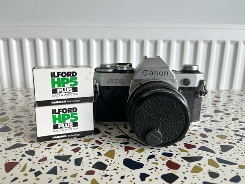 Canon slr 35mm with 50mm - ae-1,