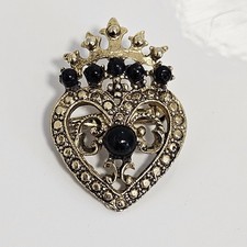 Vintage Silvertone Crown And