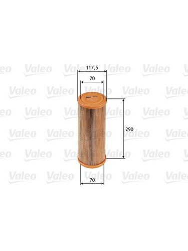 Valeo air filter fits saab - air,