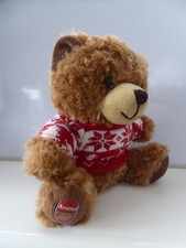 Official Arsenal Football Club FC Plush Teddy Bear in Christmas Knitted Jumper