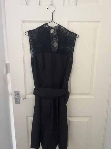 Zara black dress with lace - , at