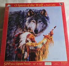 O Spirit Of The Wolf 500 Piece