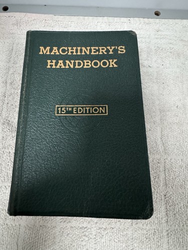 Machinerys handbook erik - handbook, by
