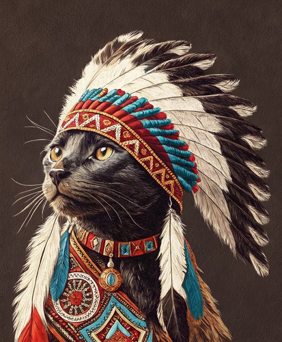 Native american pet - native,